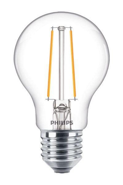 E27 Philips E27 LED-lyspærer 1,5W (15W) (Pære, Klart)