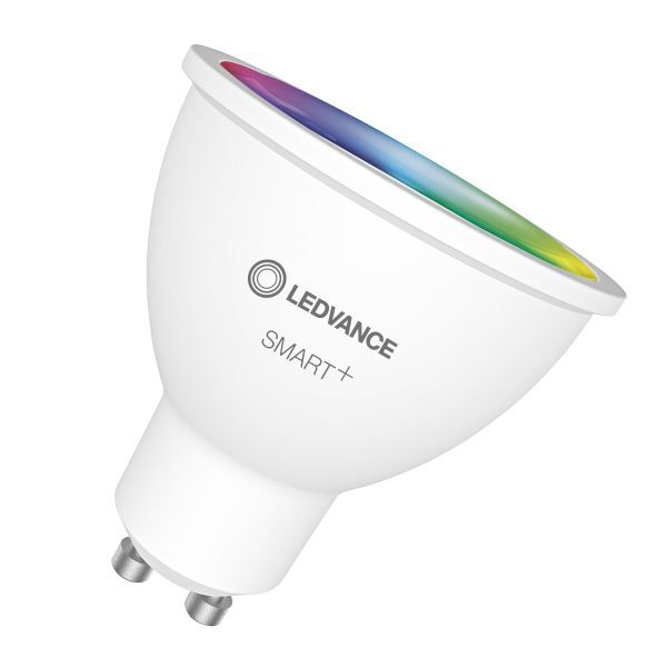 LEDVANCE Spot Multicolour LED-reflektorlampe 5 W, 350 lm, GU10, Bluetooth, dimbar
