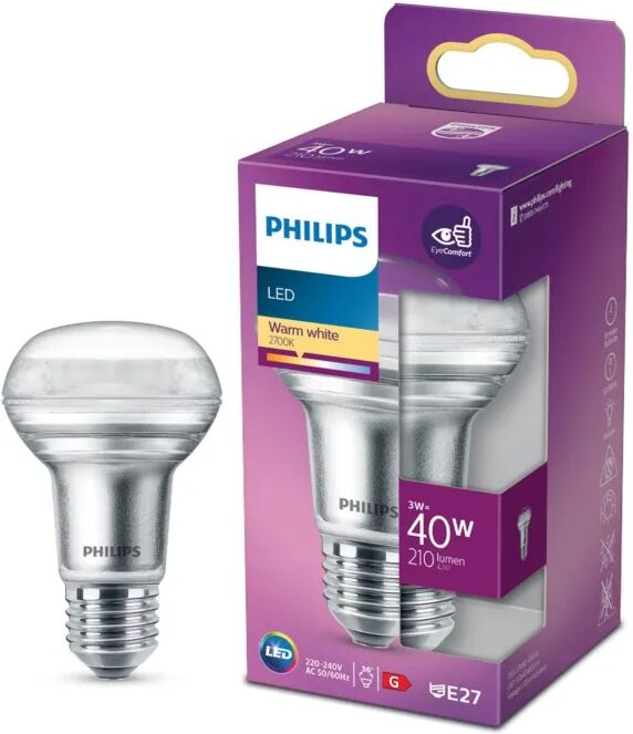 Philips LED-pære Reflektor E27 255 lm