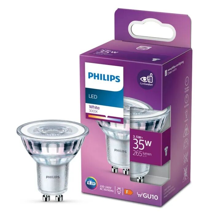 Philips LED-pære GU10 265 lm