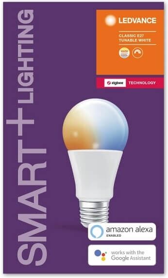 Smart+ Zigbee Classic A60 8,5w Mat Tunable White E27