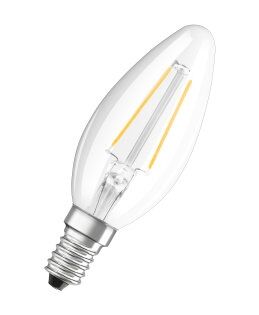 Led Retrofit Kerte 2,8w=25w Klar E14 Dæmp