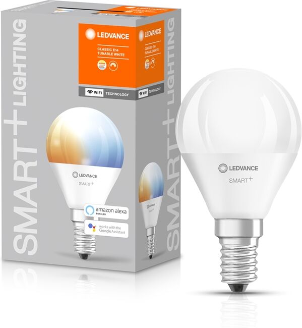 Smart+ Wifi Mini Bulb 40 Tunable White 5w E14