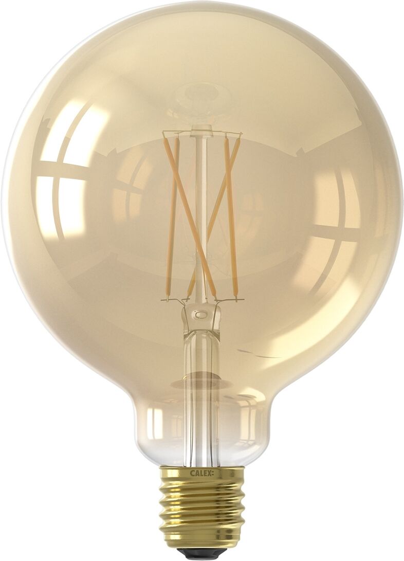 Calex Smart Led G125 Globe Gold 7w E27 1800-3000k Dæmp