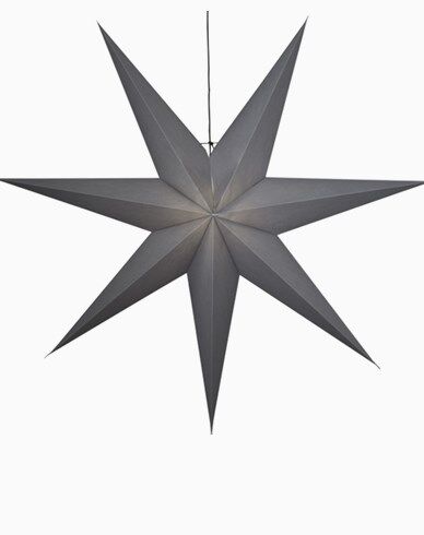 Star Trading OZEN stjerne, gr&#229;. E27 140x140cm
