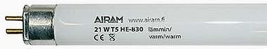 Airam T5 HE lysr&#248;r 21W/830 G5 849mm