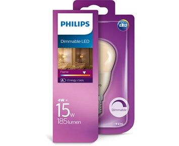 Philips Led Flame 15W P48 E14