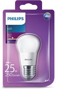 Philips Led (4W) 25W E27 klot