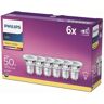 Żarówka punktowa LED Philips, 4,6W, GU10, ciepła biel, 6 szt