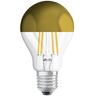 OSRAM żarówka LED E27 CLA Mirror gold 4W 2 700 K