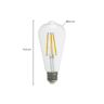 Arcchio rustykalna LED E27 3,8W 2 700 K 806lm