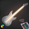 Tagwerk Rockowa lampa ścienna LED Gitara z drukarki 3D
