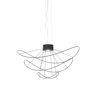 Axo Light Axolight Hoops 3 lampa wisząca LED, czarna