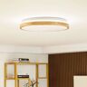 LINDBY Lampa sufitowa LED Emiva, górne źródło światła, CCT, drewno