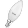 OSRAM LED Classic Star, świeczka, matowa, E14, 4,9 W, 4000 K