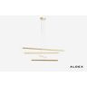 Aldex Lampa Tubo 8 Brass