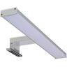 Tradelectra Lampa LED łazienkowa srebrna 12W 60cm na lustro szafke