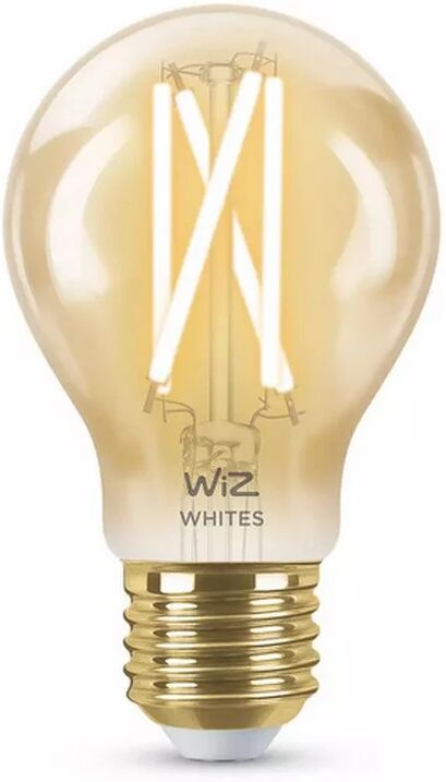 Wiz a60 lâmpada led e27 wi-fi vintage âmbar branco quente