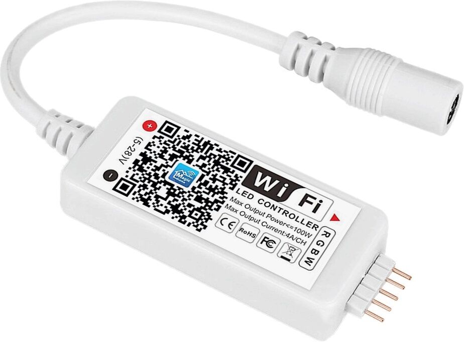 Default Controlador Rgb/rgb+w 12/24vdc Wifi (android E Ios)