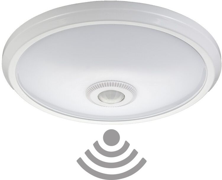 Luxtar Candeeiro Plafon Em Led 20w Branco F. 6000k 1600lm C/ Sensor Movimento