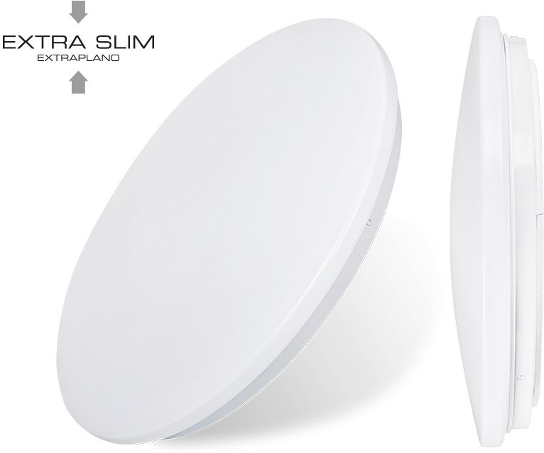 Matel Candeeiro Plafon Redondo Em Led "extra-slim" 12w 4000k 1100lm - Matel