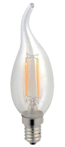 Default Lampada Led E14 "filamento" 220v 4w Branco F. 6000k