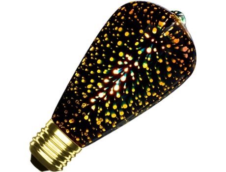 Ledkia Lâmpada LED Spark Big Lemmon (3.5 W - Casquilho: E27 - Luz Fancy Effect - 200 lm)