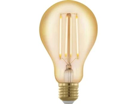 Eglo Lâmpada LED Decorativa A75 Amber 1700k (4 W - Casquilho: E27 - 1 Lâmpada - Luz Amarela)