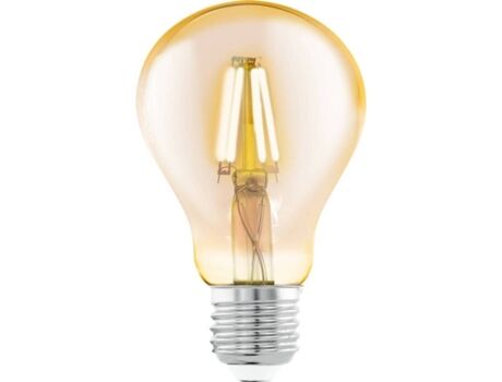 Eglo Lâmpada LED Decorativa Filamento Ambar (4 W - Casquilho: E27 - 1 Lâmpada - Luz Amarela)