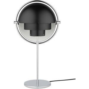 Gubi - Multi-Lite Table Lamp Chrome/black, Excl. 30w Halogen/5-6w Led 470lm E14, Dimbar - Bordslampor