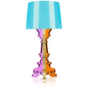 Kartell - Bourgie Table Lamp 9072, Multicol Light Blue, Incl. 3xled 3,6w E14, Dimmable - Blå - Bordslampor