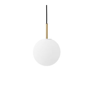 Audo Copenhagen - Tr Bulb Pendant Brushed Brass, Matt Bulb, Incl. Lightsource Led Cob E27 7,2w 1800-2700k,70lm - Brushed Brass - Guld - Pendellampor