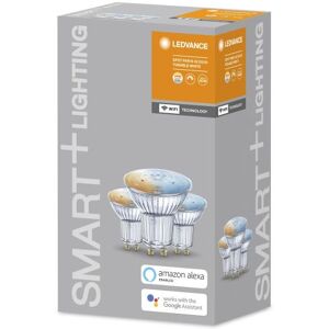 Ledvance Spot Tunable White Led-Reflektorlampa 4.9 W, 350 Lm, Gu10, 2700-6500 K 3-Pack, Belysning