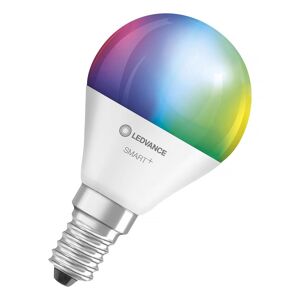 Ledvance LED-lampa klot, Smart+ WiFi, multifärg, dimbar, E14, 4,9 W
