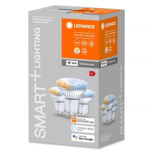 Ledvance LED-lampa, Smart+ WiFi, PAR16, Spot GU10, dimbar, 4,9 W, 3-pack