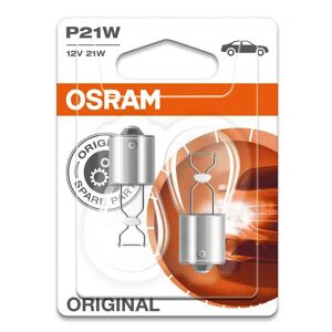 Osram Glödlampa P21W 12V, 2-pack