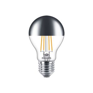 Philips LED lampa E27   A60   top coated spegel   7.2W   dimbar