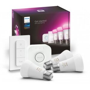 Philips Starter Kit -Paket, White And Color Ambiance, E27