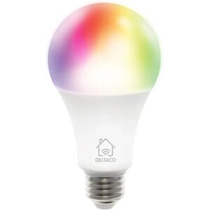 Deltaco Smart Home Rgb Led-Lampa E27 Wifi 9w