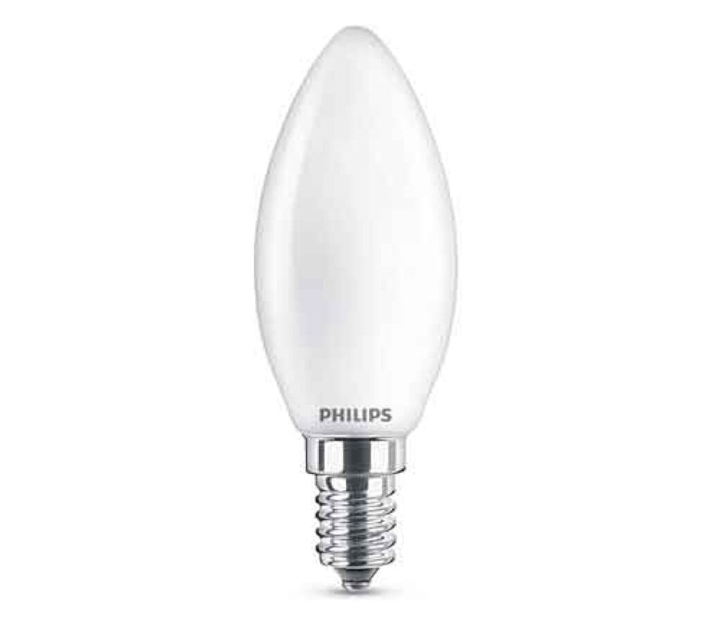 Philips Kronlampa 4,3w Led(40w) E14 470lm Matt