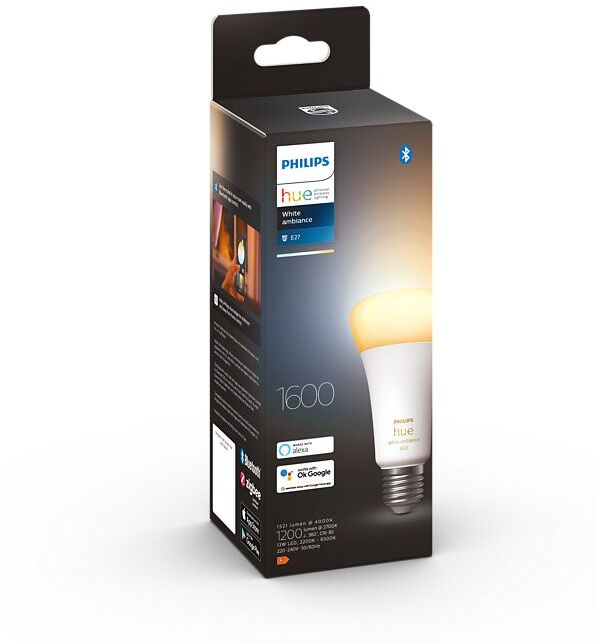 Philips Hue 8719514288195 LED filamentová žiarovka 1x13W   E27   1600lm   2200-6500K - stmievateľná, Bluetooth, White Ambiance