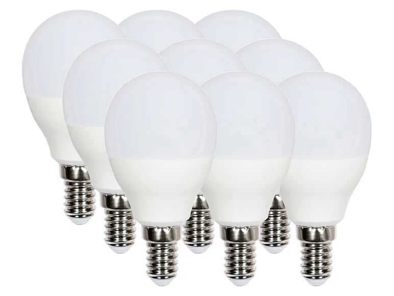 Livarno Home LED žiarovka, 6/9 kusov  (E27 / 5,5 W / hruška / 9 kusov )