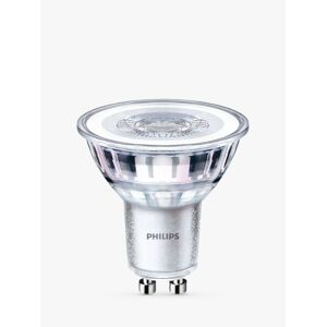 Philips 4.6W GU10 LED Bulbs, Pack of 6 - Clear - Unisex
