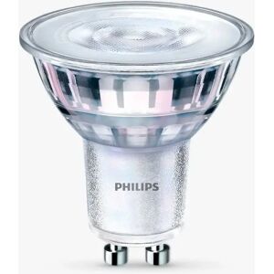 Philips 4W GU10 LED Dimmable Light Bulb, Cool White - Clear - Unisex