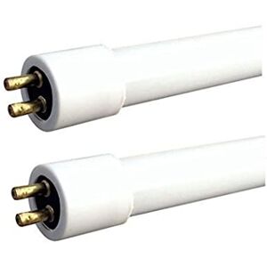 Leyton Lighting 2 Pack 16w T4 Fluorescent Tube Warm White (3400K, 470mm - excl pins) Check Length Carefully 2F16T4