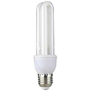 Rtyoo Screw BulbE27 Spiral Three Primary Color 2U Energy-Saving Bulb Super Bright U-Shaped Energy-Saving lamp 5W 15W 20W-2U-11W_E27-White_Light