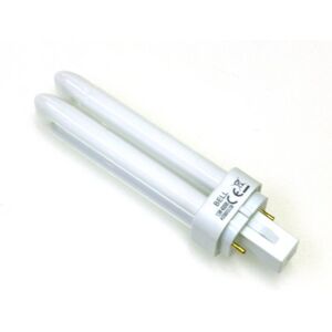 10x 13 watt CFL 2 pin Energy Saving Lamp 13W Cool White 840 G24d-1 Double Turn BELL