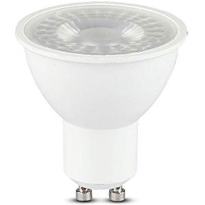 V-TAC 6W GU10 LED Plastic Bulb Warm White 2700K CRI>95 True Colours