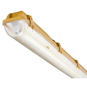 Knightsbridge 5ft 1x58w 110v Non-Corrosive HF Fitting, Polycarbonate, 58 W, Grey