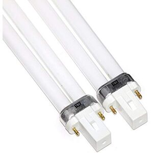 TBE Lighting 11w G23 2-Pin CFL Energy Saving Lamps - Cool White 4000K, 8000 Hour Life, 660 Lumen (2-Pack)